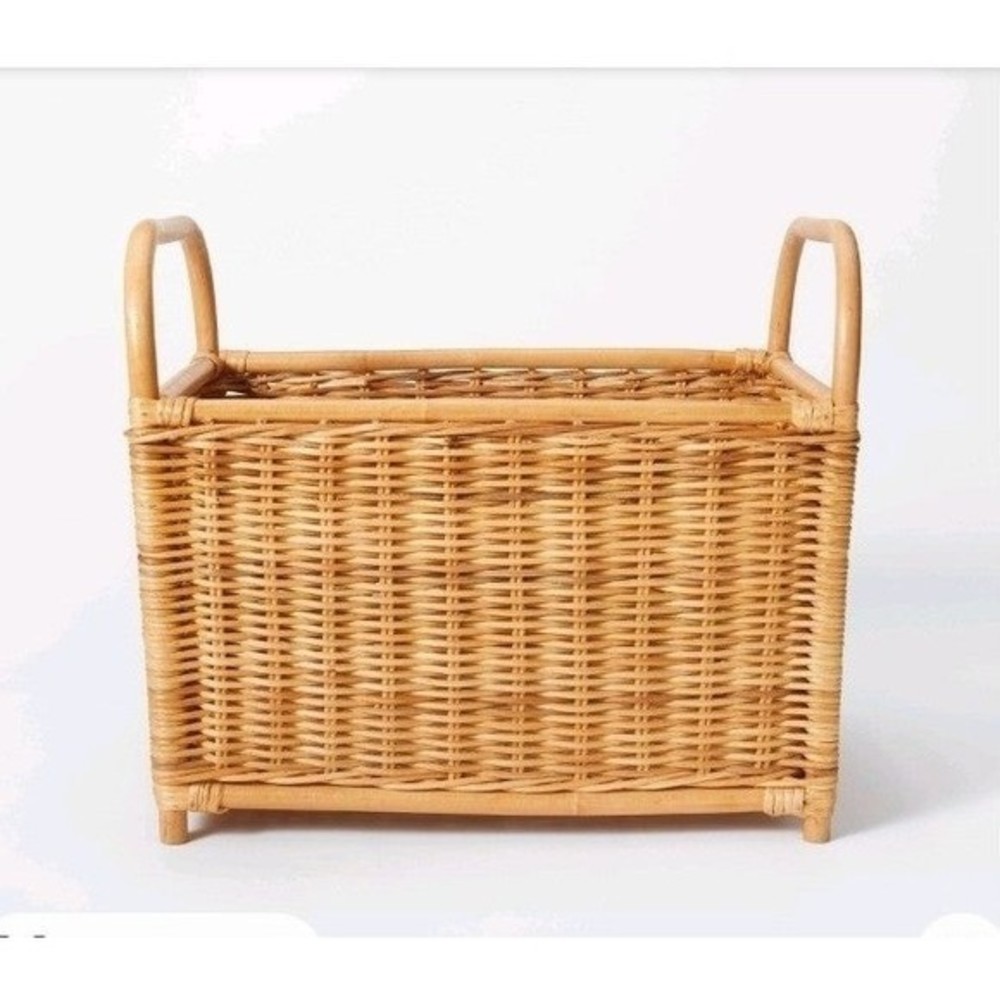 Studio McGee Natural Woven Storage Basket